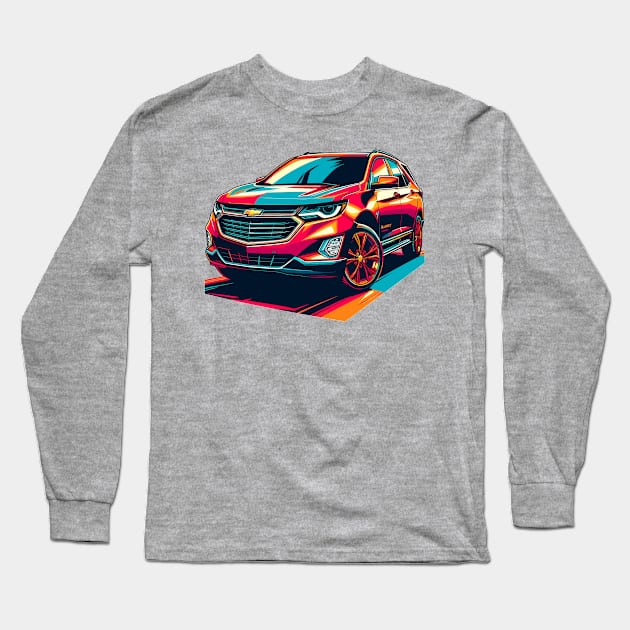 Chevrolet Equinox Long Sleeve T-Shirt by Vehicles-Art